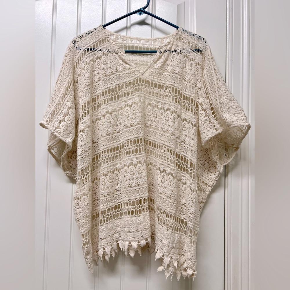 Vintage Crochet Shawl